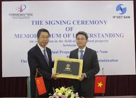 Việt Nam - Trung Quốc ký Bản ghi nhớ hợp tác về sở hữu trí tuệ